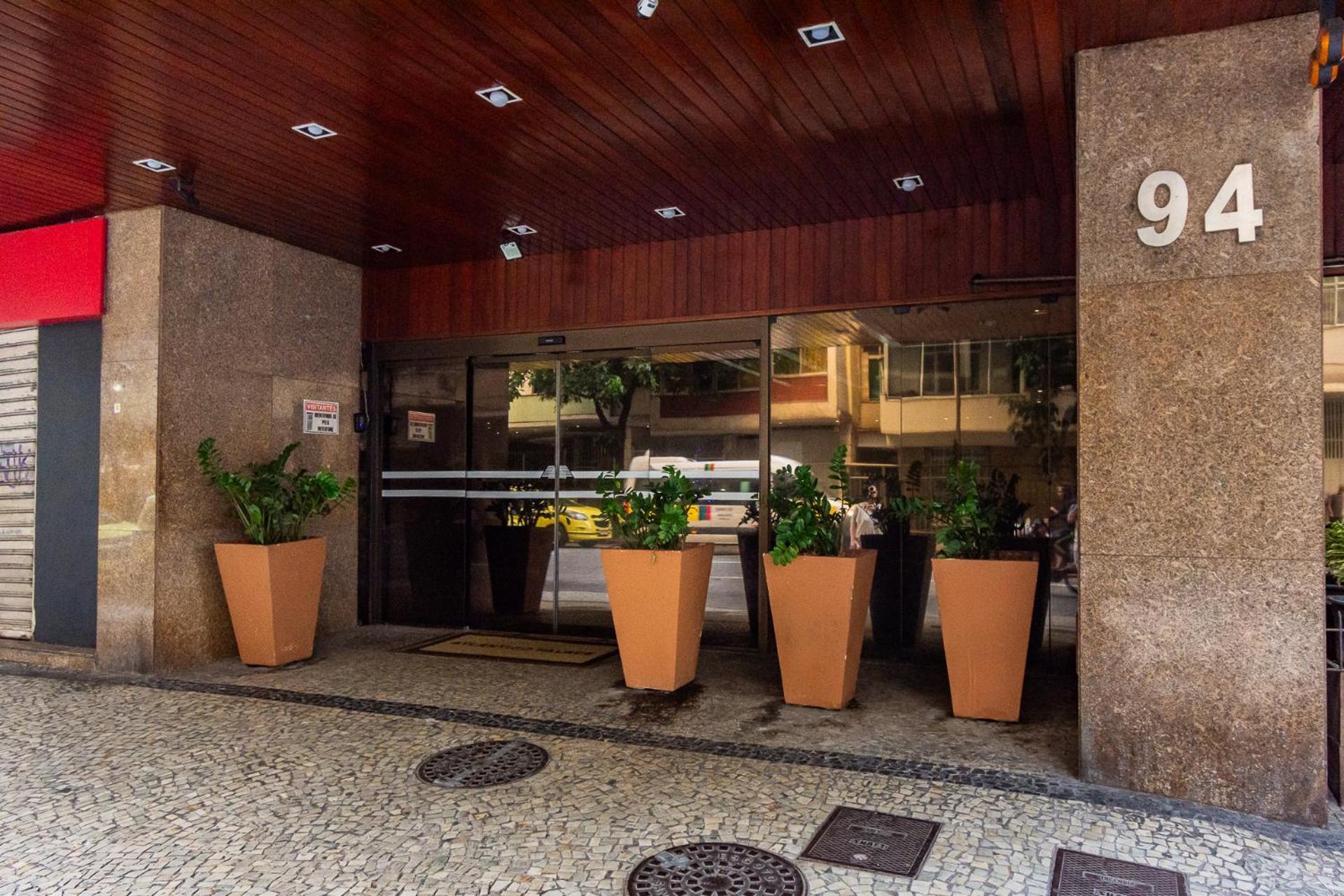Flat Posto 6 Com Piscina - Copacabana 里约热内卢 外观 照片
