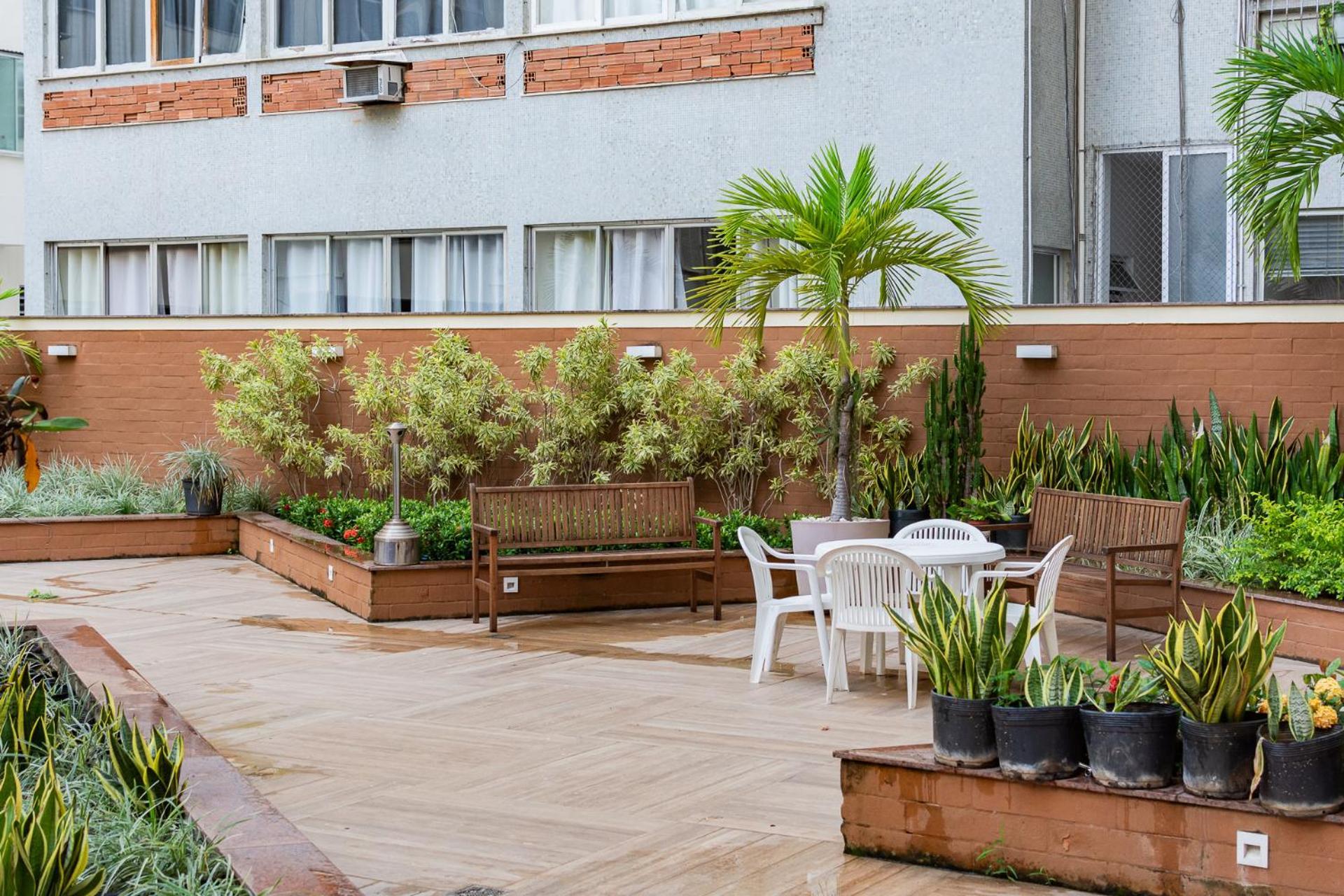 Flat Posto 6 Com Piscina - Copacabana 里约热内卢 外观 照片